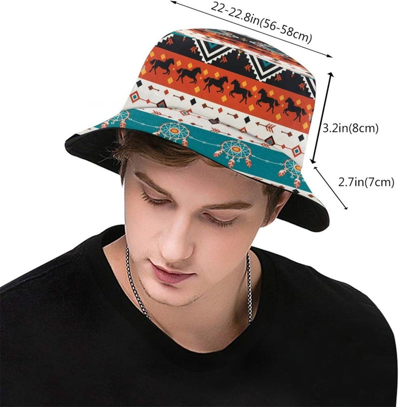 AKMCBSH Trendy Bucket Hat - Comfortable Packable Sun Beach Hat for Women Men, Perfect for Outdoor Activities Travel Hiking - Image 3